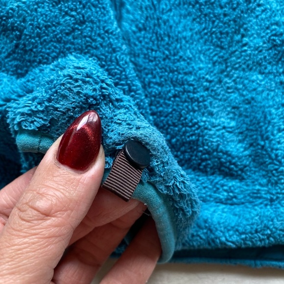 The North Face Teal Blue Fleece Zip Jacket Women’s Small | Soft Full Zip - Picture 2 of 14